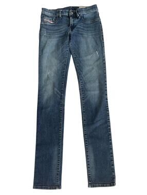 Diesel‎ Livier Super Slim Jegging Jeans Women’s 28 Stretch Low Waist Blue